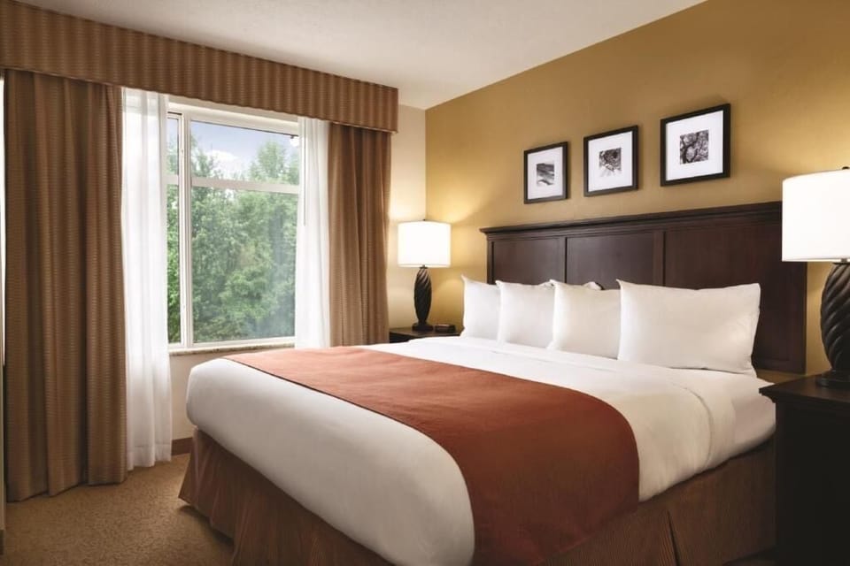 Room, 1 King Bed, Non Smoking | Premium bedding, in-room safe, desk, iron/ironing board