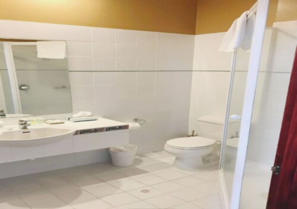 Suite with Terrace | Bathroom | Free toiletries, hair dryer, towels, soap