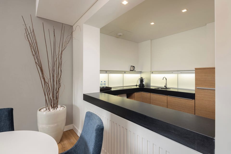Premium Suite, 1 Bedroom | Private kitchen | Electric kettle
