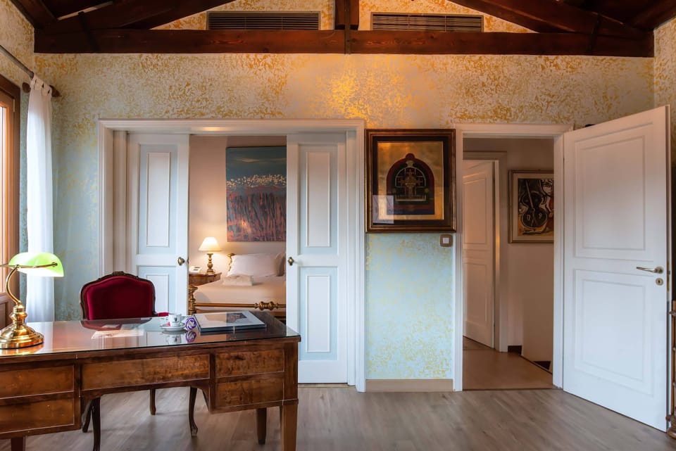 Family Suite, Terrace | Living area | Flat-screen TV