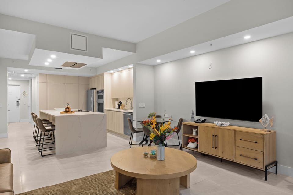 Signature Suite, Multiple Beds (Three Bedroom Signature Villa) | Living area | Flat-screen TV