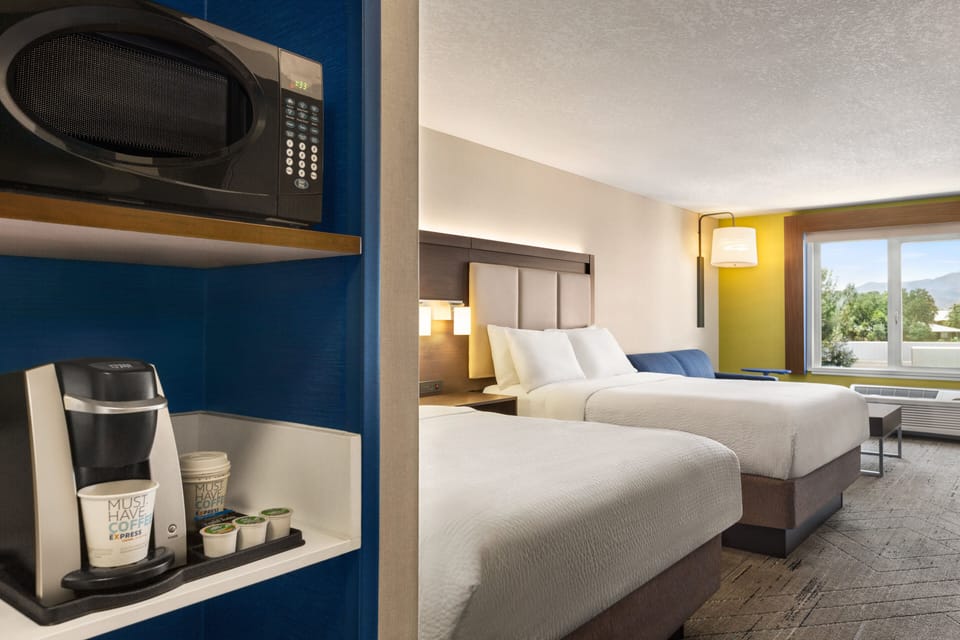 Suite, 2 Queen Beds | In-room safe, blackout drapes, iron/ironing board, WiFi (free)