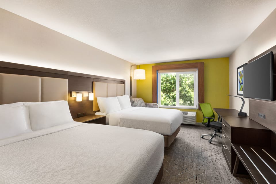 Standard Room, 2 Queen Beds | In-room safe, blackout drapes, iron/ironing board, WiFi (free)