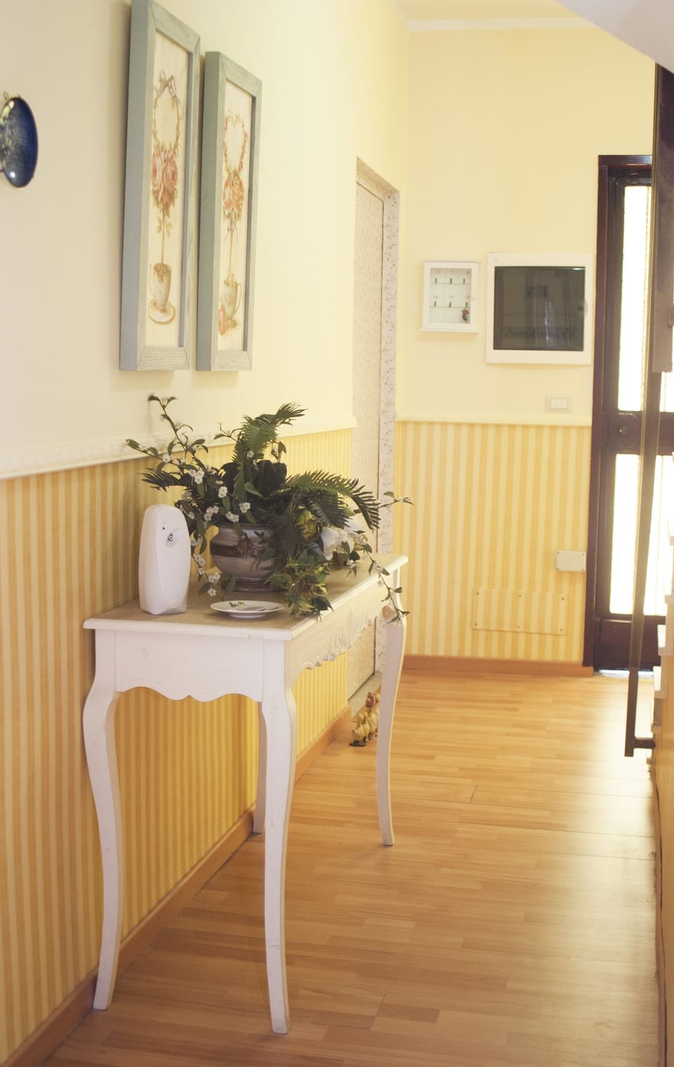 Interior entrance