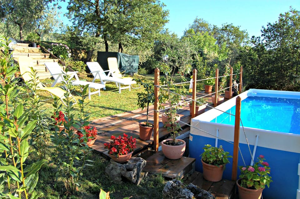 Seasonal outdoor pool