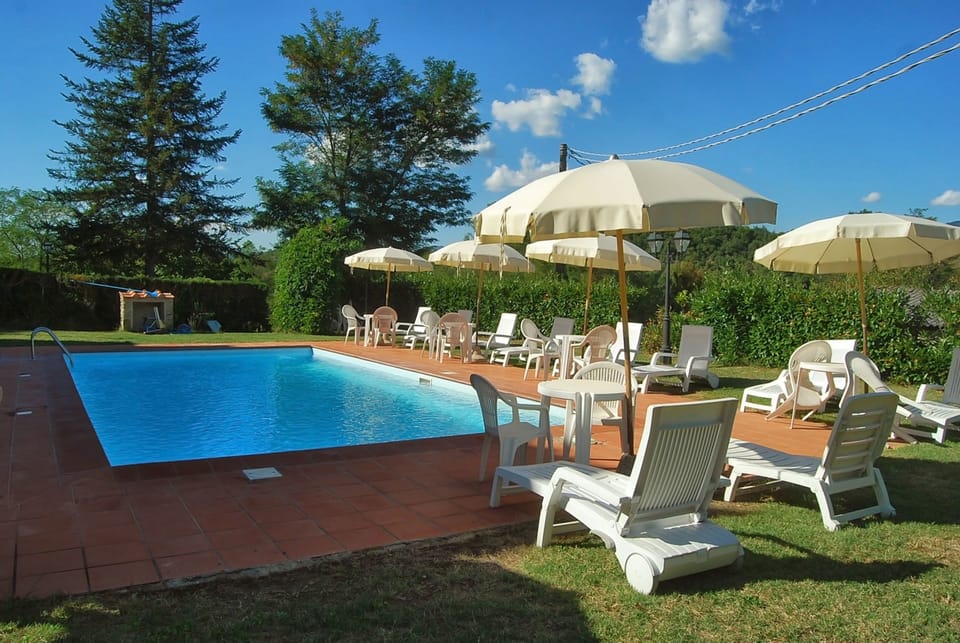 Seasonal outdoor pool