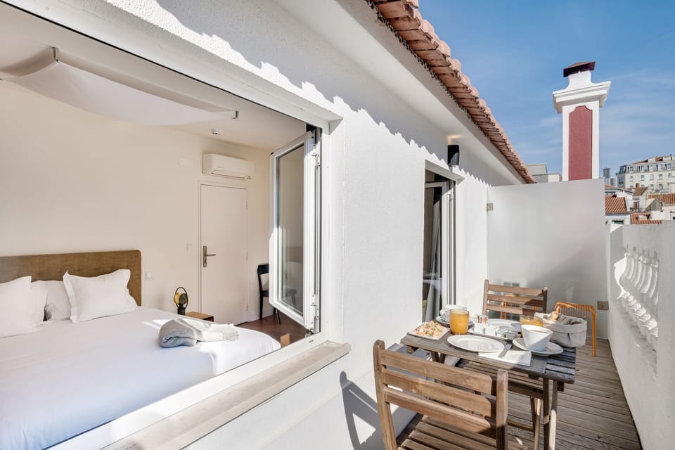 Superior Double Room with Balcony | Terrace/patio