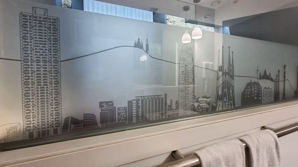 Double Exterior Comfort Room with Square/Street View | In-room safe, desk, laptop workspace, blackout drapes