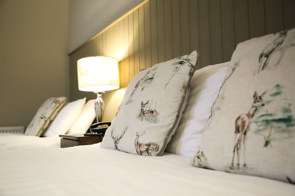 Family Room | Desk, blackout drapes, iron/ironing board, free WiFi