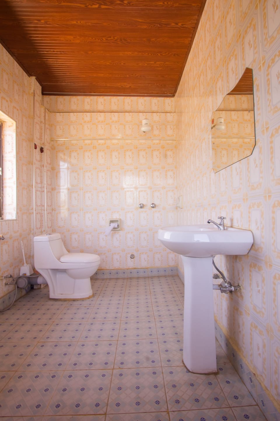 Shower, free toiletries, towels