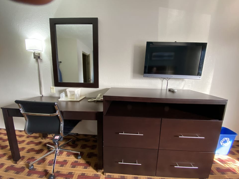 Double Room, 2 Double Beds, Non Smoking | Desk, iron/ironing board, free WiFi, bed sheets