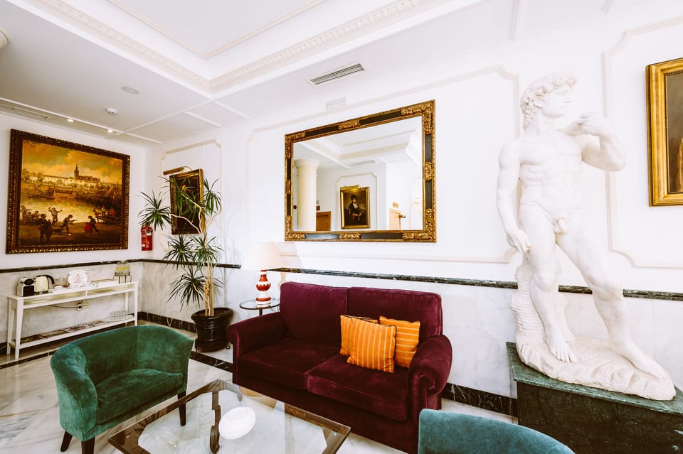 Lobby sitting area