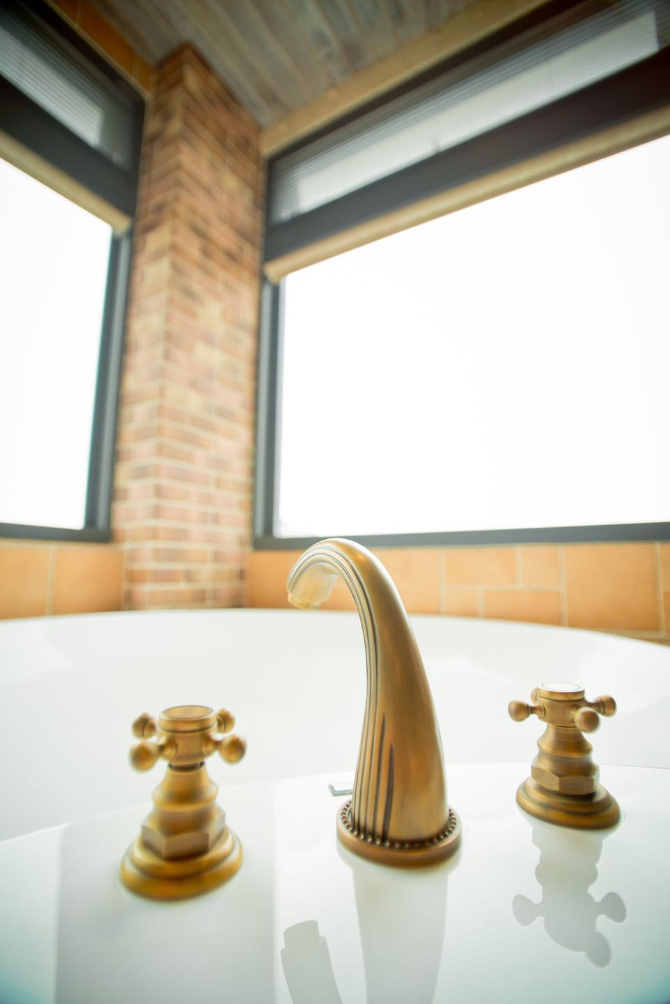 Signature Loft, 1 Bedroom, Balcony, Lake View | Deep soaking bathtub