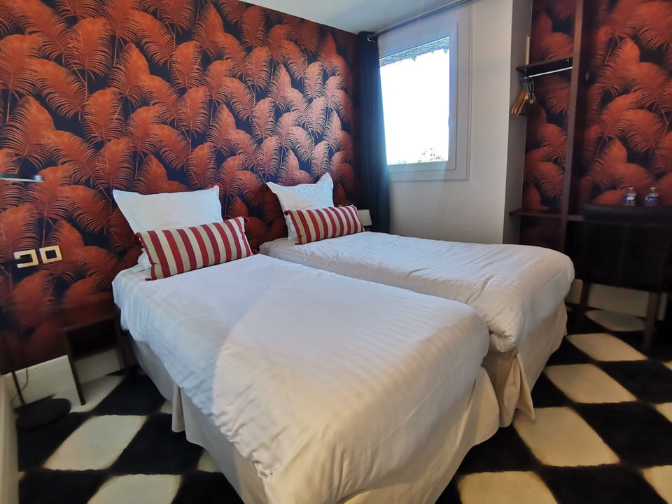 Twin Room | Premium bedding, desk, blackout drapes, soundproofing