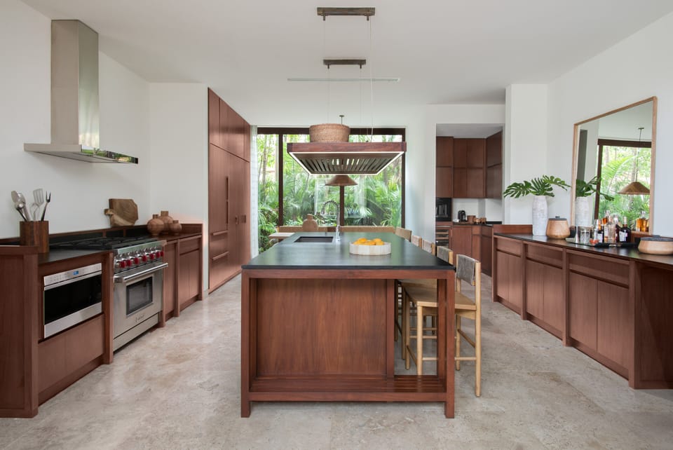 Villa, Multiple Beds (Paraiso) | Shared kitchen | Coffee/tea maker, fridge, microwave (on request), stovetop