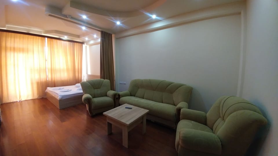 Deluxe Double Room, 1 Double Bed, Balcony | In-room safe, iron/ironing board, free WiFi, bed sheets