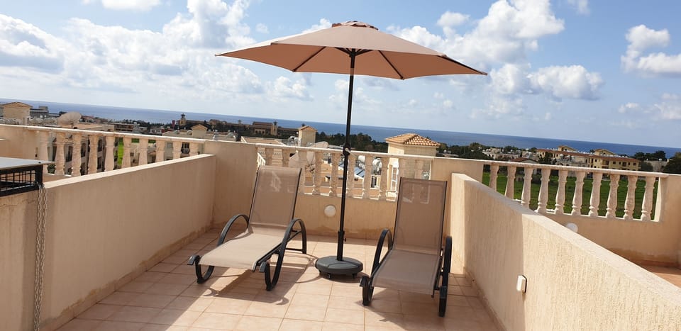Exclusive Apartment, 1 Bedroom, Balcony, Poolside | Terrace/patio