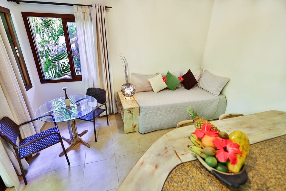 Classic Apartment  | Living area | 40-inch Smart TV with digital channels, TV