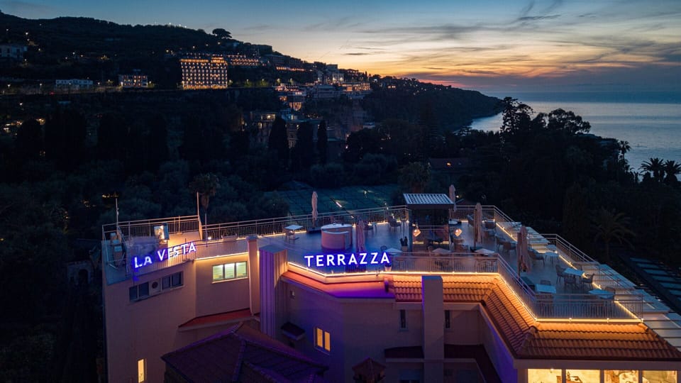 Rooftop bar, ocean views, open select days