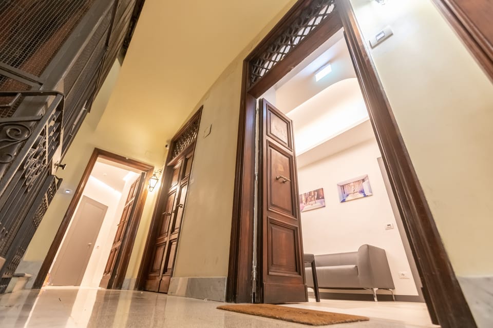 Interior entrance