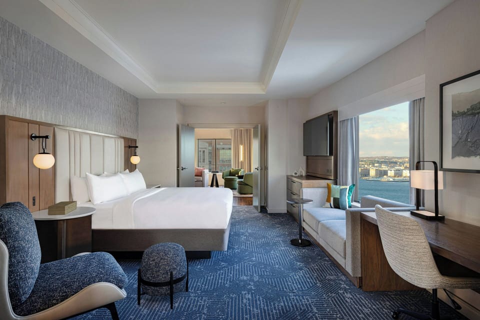 Presidential Suite, 1 Bedroom | Premium bedding, pillowtop beds, minibar, in-room safe