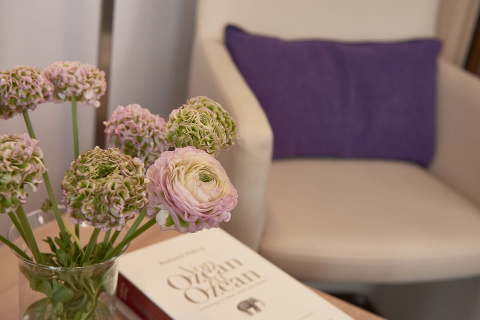 Double Room, Balcony, Partial Sea View | In-room safe, desk, iron/ironing board, free WiFi