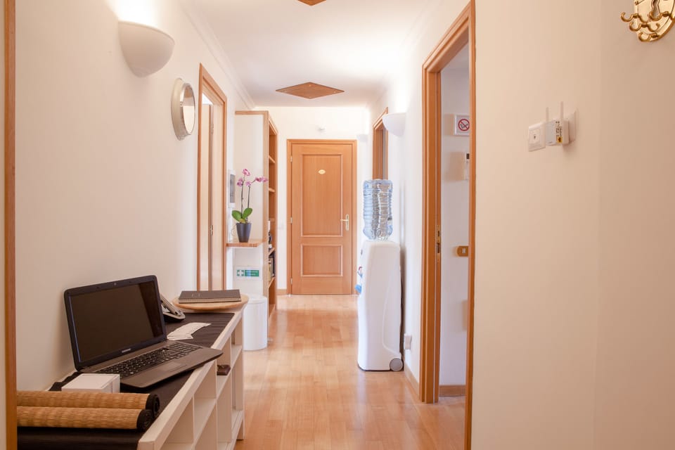 Interior entrance