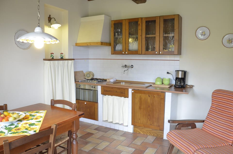 Classic Condo, 2 Bedrooms, Terrace | Private kitchen | Full-size fridge, microwave, oven, stovetop