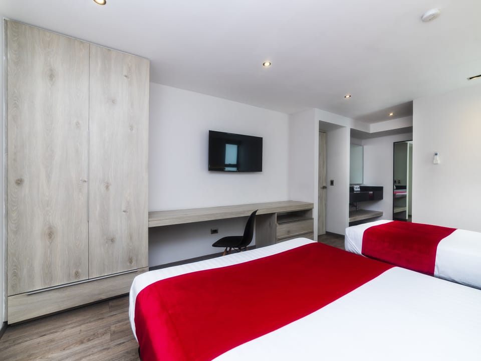Standard Triple Room, Multiple Beds | Down comforters, Select Comfort beds, desk, laptop workspace