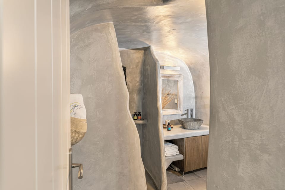 Honeymoon Villa | Bathroom | Shower, designer toiletries, hair dryer, slippers