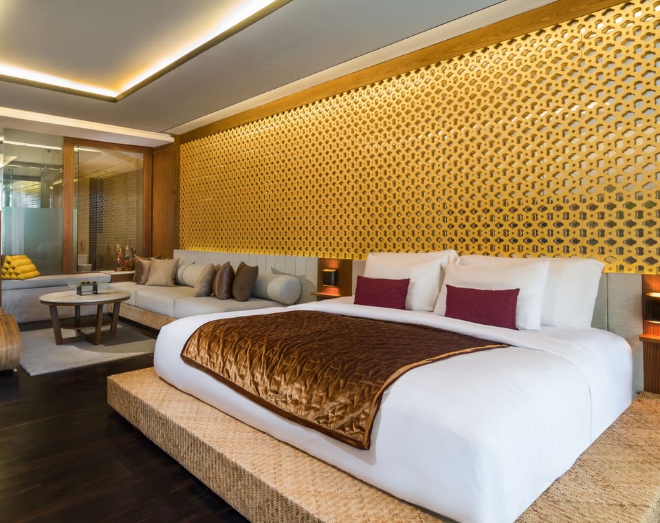 1 bedroom, premium bedding, memory foam beds, minibar