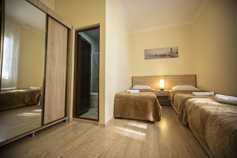 In-room safe, soundproofing, iron/ironing board, free cribs/infant beds