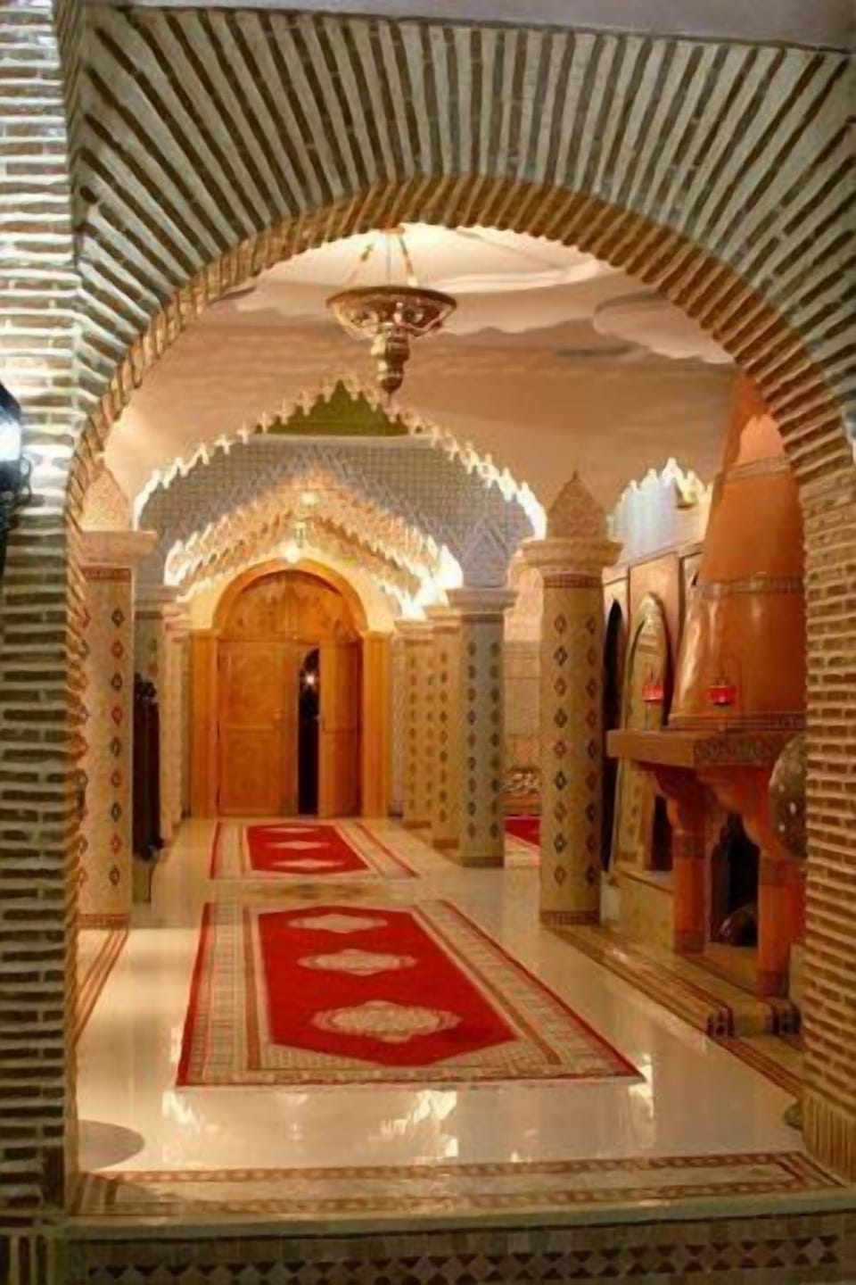 Interior entrance