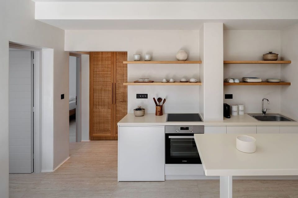 Family House, Private Pool | Private kitchen | Mini-fridge