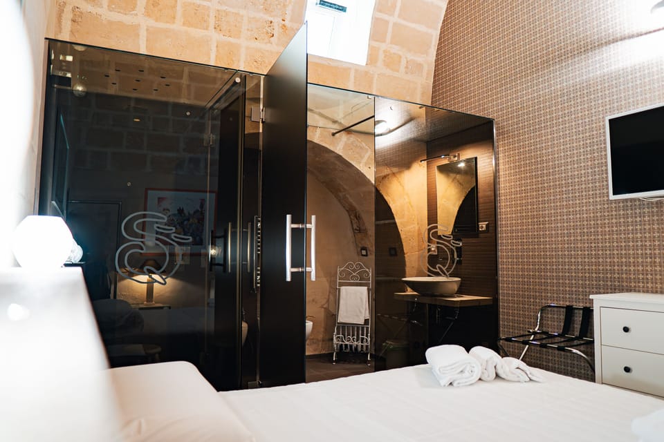 Standard Double Room | Bathroom | Shower, rainfall showerhead, free toiletries, hair dryer