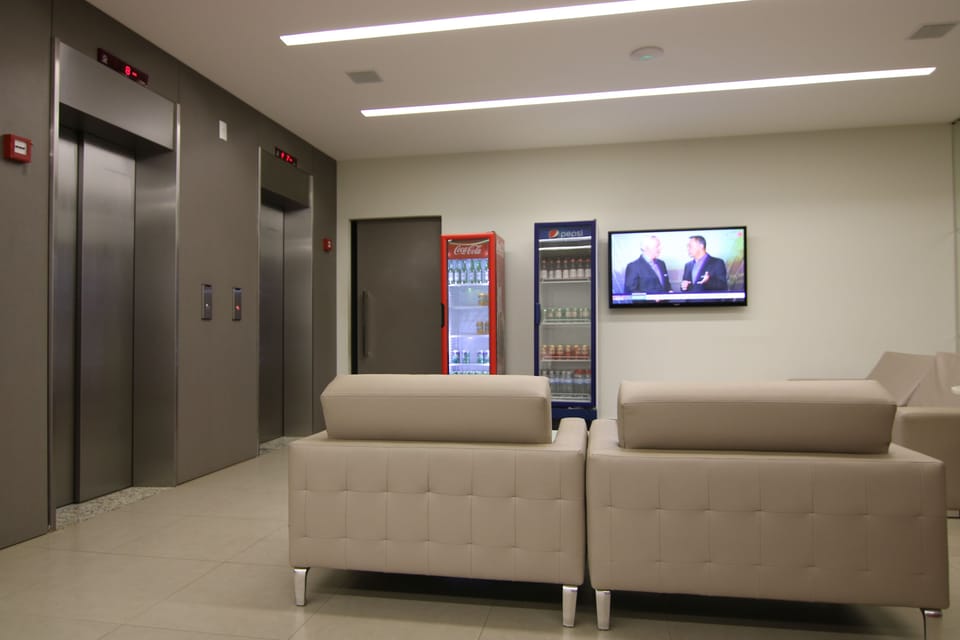 Interior entrance