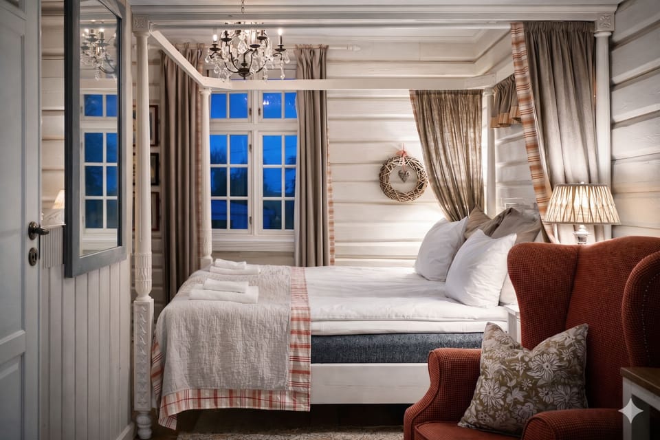 Historical Double Room | Individually decorated, individually furnished, blackout drapes