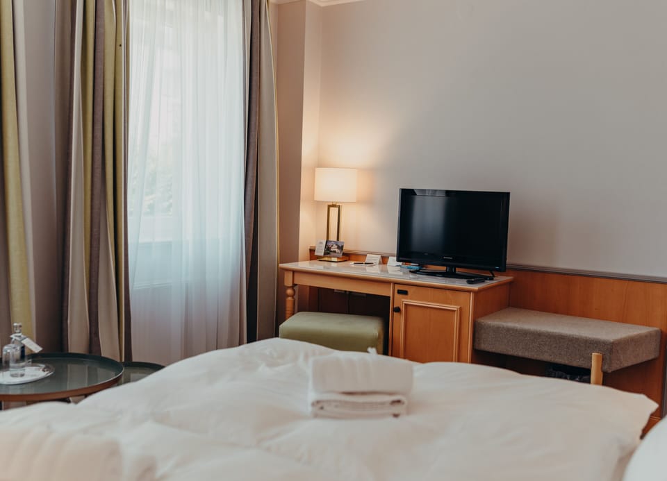 Classic Double Room | Premium bedding, down comforters, pillowtop beds, minibar