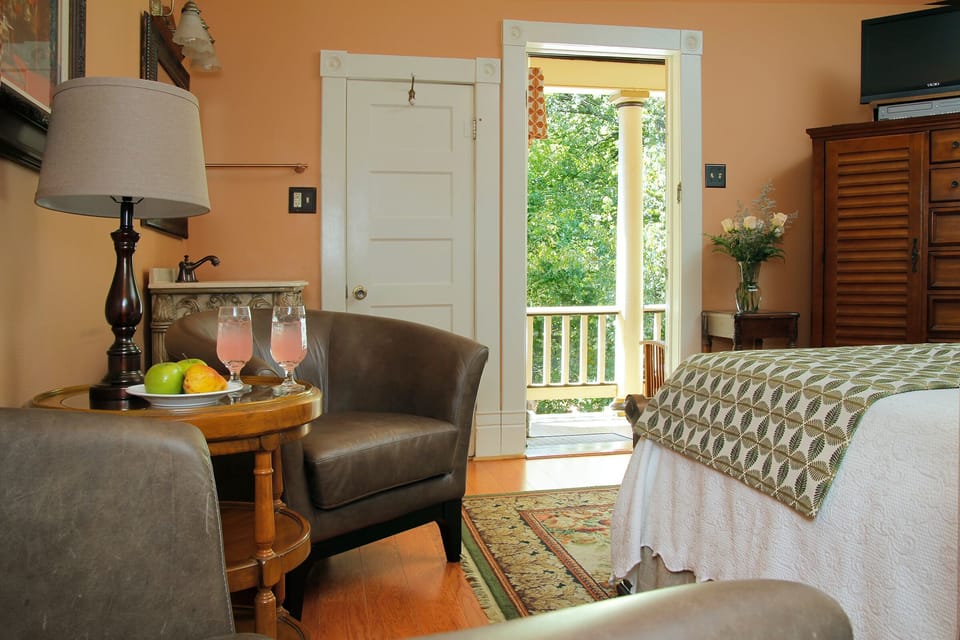 Deluxe Room, 1 Queen Bed, Private Bathroom (Verandah Room - 2nd Floor) | Premium bedding, individually decorated, individually furnished