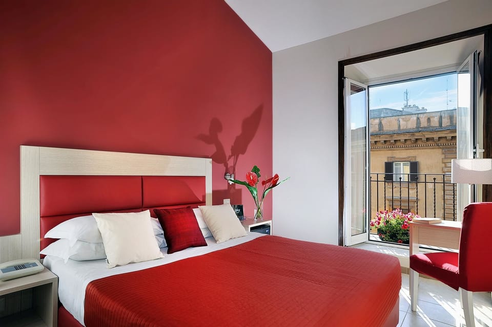 Select Comfort beds, minibar, in-room safe, desk