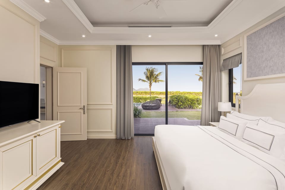 Villa, 4 Bedrooms, Private Pool, Sea View | Premium bedding, minibar, in-room safe, desk