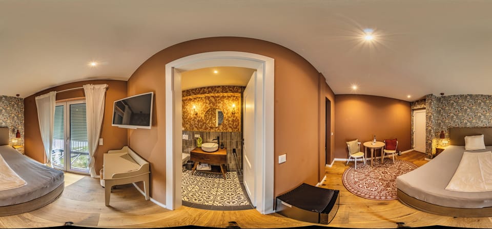 Comfort Double Room, Non Smoking (Schmetterling) | Premium bedding, down comforters, minibar, in-room safe
