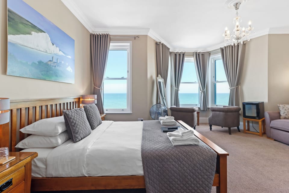 Family Room, Sea View (2nd floor) | Iron/ironing board (on request), WiFi (free), bed sheets