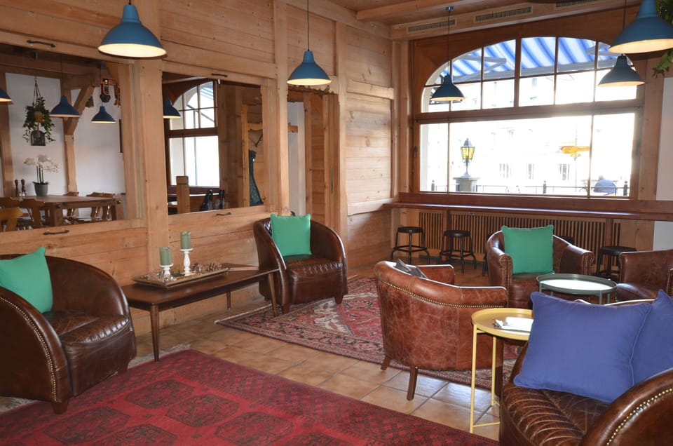 Lobby sitting area