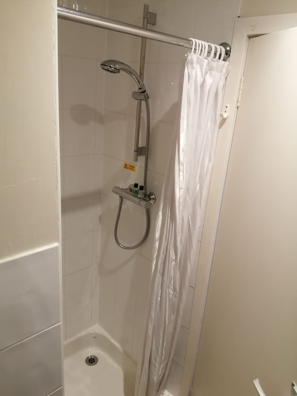 Hair dryer, towels