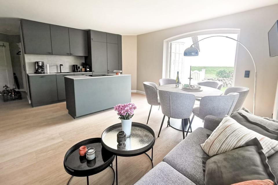 Apartment, Multiple Beds, Non Smoking (Merret-Lassen-Hof 3) | Living area | Flat-screen TV