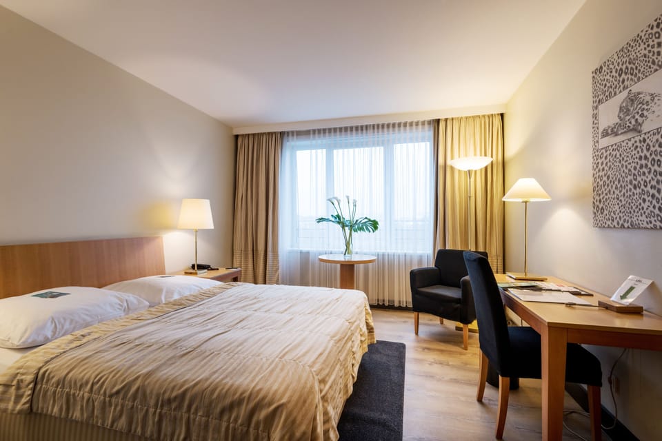 Superior Double Room | Hypo-allergenic bedding, in-room safe, desk, blackout drapes