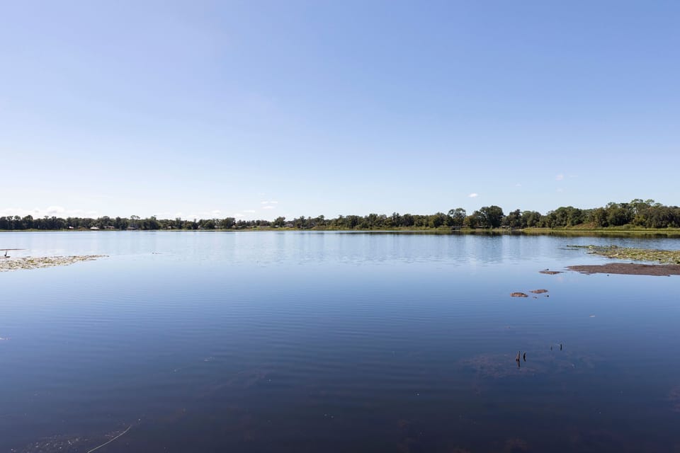 Private beach, white sand, kayaking, fishing