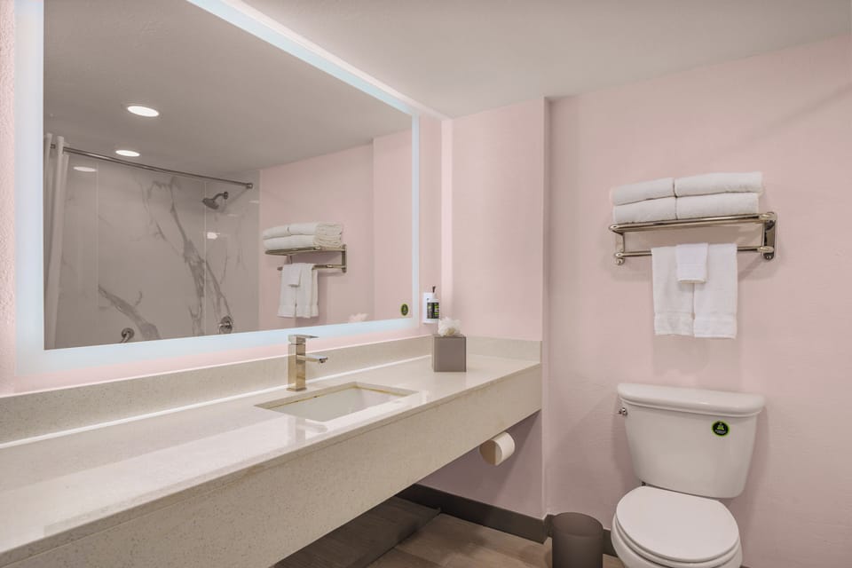 Standard Room, 1 King Bed, Non Smoking | In-room safe, desk, laptop workspace, soundproofing