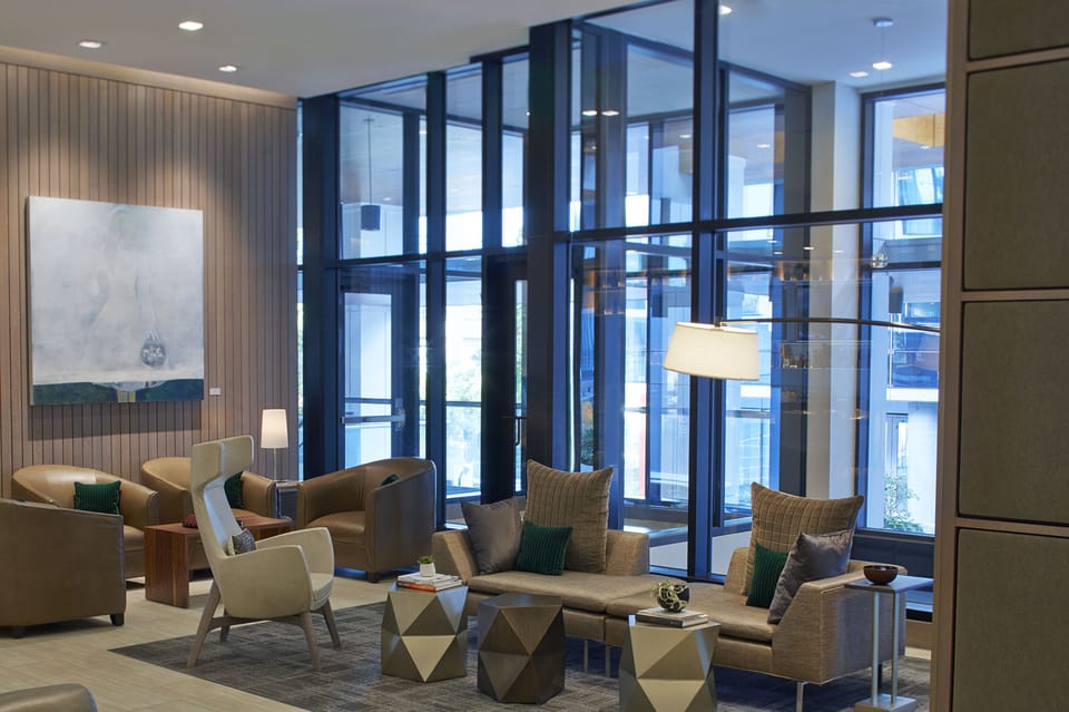 Lobby sitting area